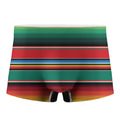 Colorful Mexican Blanket Pattern Print Men's Boxer Briefs