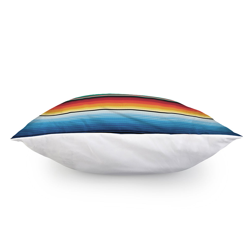 Colorful Mexican Blanket Pattern Print Pillow Cover