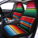Colorful Mexican Blanket Pattern Print Universal Fit Car Seat Covers