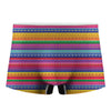 Colorful Mexican Serape Pattern Print Men's Boxer Briefs