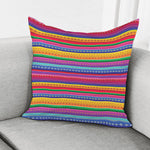 Colorful Mexican Serape Pattern Print Pillow Cover