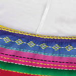 Colorful Mexican Serape Pattern Print Sofa Cover
