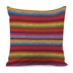 Colorful Mexican Woven Pattern Print Pillow Cover