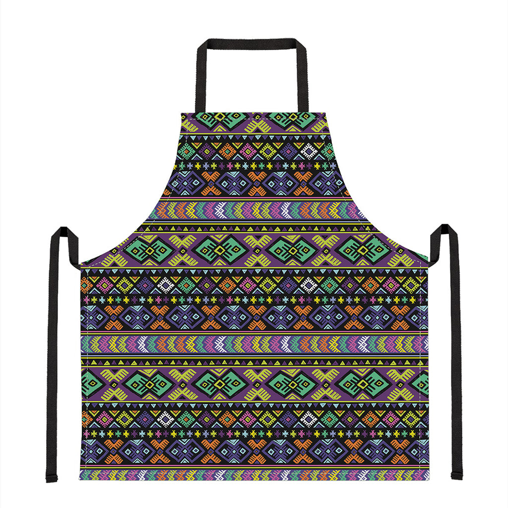 Colorful Native Navajo Tribal Print Apron