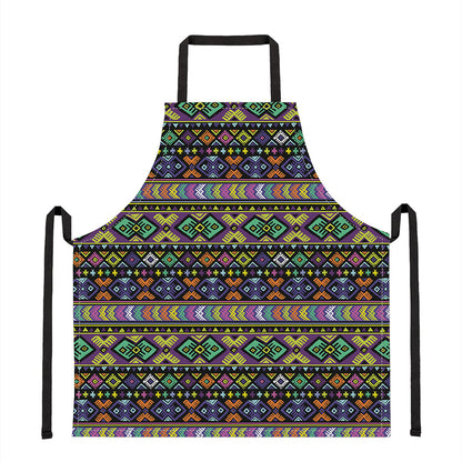 Colorful Native Navajo Tribal Print Apron