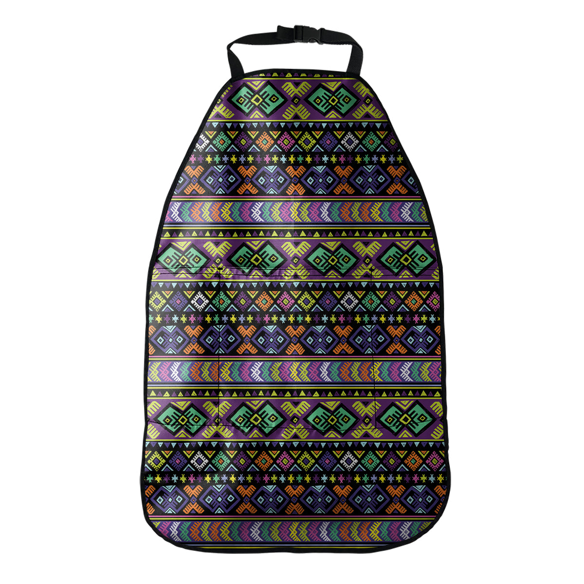 Colorful Native Navajo Tribal Print Car Seat Organizers