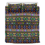 Colorful Native Navajo Tribal Print Duvet Cover Bedding Set