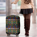 Colorful Native Navajo Tribal Print Luggage Cover