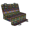 Colorful Native Navajo Tribal Print Pet Car Back Seat Cover