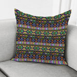 Colorful Native Navajo Tribal Print Pillow Cover