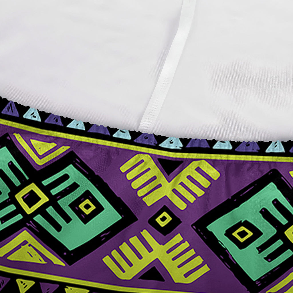 Colorful Native Navajo Tribal Print Sofa Cover