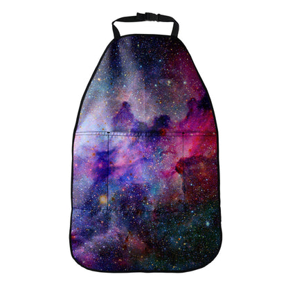 Colorful Nebula Galaxy Space Print Car Seat Organizers