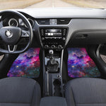 Colorful Nebula Galaxy Space Print Front Car Floor Mats