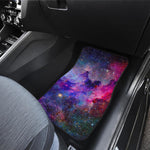Colorful Nebula Galaxy Space Print Front Car Floor Mats