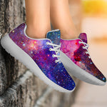 Colorful Nebula Galaxy Space Print Sport Shoes GearFrost