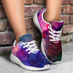 Colorful Nebula Galaxy Space Print Sport Shoes GearFrost