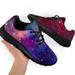 Colorful Nebula Galaxy Space Print Sport Shoes GearFrost