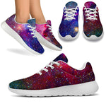 Colorful Nebula Galaxy Space Print Sport Shoes GearFrost
