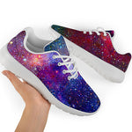 Colorful Nebula Galaxy Space Print Sport Shoes GearFrost