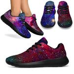Colorful Nebula Galaxy Space Print Sport Shoes GearFrost