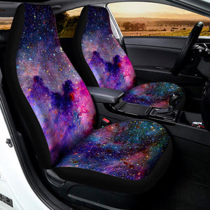 Colorful Nebula Galaxy Space Print Universal Fit Car Seat Covers