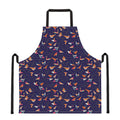 Colorful Origami Bird Pattern Print Apron