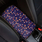 Colorful Origami Bird Pattern Print Car Center Console Cover