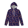 Colorful Origami Bird Pattern Print Pullover Hoodie