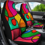 Colorful Ornament Universal Fit Car Seat Covers GearFrost