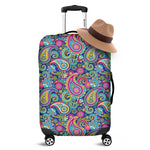 Colorful Paisley Pattern Print Luggage Cover
