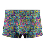 Colorful Paisley Pattern Print Men's Boxer Briefs