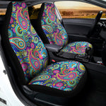 Colorful Paisley Pattern Print Universal Fit Car Seat Covers