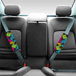 Colorful Palm Tree Pattern Print Car Seat Belt Covers