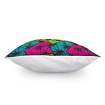 Colorful Palm Tree Pattern Print Pillow Cover