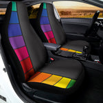 Colorful Piano Keyboard Print Universal Fit Car Seat Covers