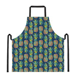 Colorful Pineapple Pattern Print Apron