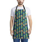 Colorful Pineapple Pattern Print Apron
