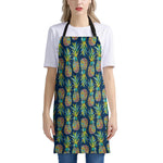 Colorful Pineapple Pattern Print Apron