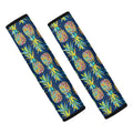 Colorful Pineapple Pattern Print Car Seat Belt Covers