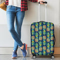 Colorful Pineapple Pattern Print Luggage Cover