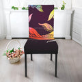 Colorful Pisces Sign Print Dining Chair Slipcover