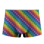 Colorful Plastic Building Blocks Print Men's Boxer Briefs