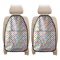 Colorful Polka Dot Pattern Print Car Seat Organizers
