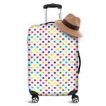 Colorful Polka Dot Pattern Print Luggage Cover