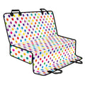 Colorful Polka Dot Pattern Print Pet Car Back Seat Cover