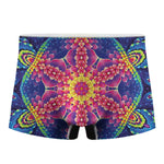 Colorful Psychedelic Kaleidoscope Print Men's Boxer Briefs