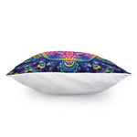 Colorful Psychedelic Kaleidoscope Print Pillow Cover