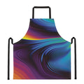 Colorful Psychedelic Print Apron