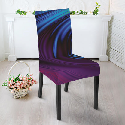 Colorful Psychedelic Print Dining Chair Slipcover
