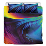 Colorful Psychedelic Print Duvet Cover Bedding Set